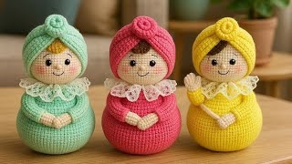 Crochet doll keychain, crochet keychain, crochet bag charms/@YoModa-re7jk 