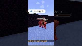 Elite Zombie Warrior vs Piglin Brute (Minecraft Mob Battle)