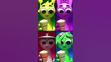 Thumbnail of Sprunki Pinki, Simon,Clukr and Vineria Cough Song
