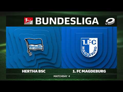 LIVE 🔴 Hertha BSC vs. 1. FC Magdeburg | Matchday 4 - Bundesliga 2 2026/27