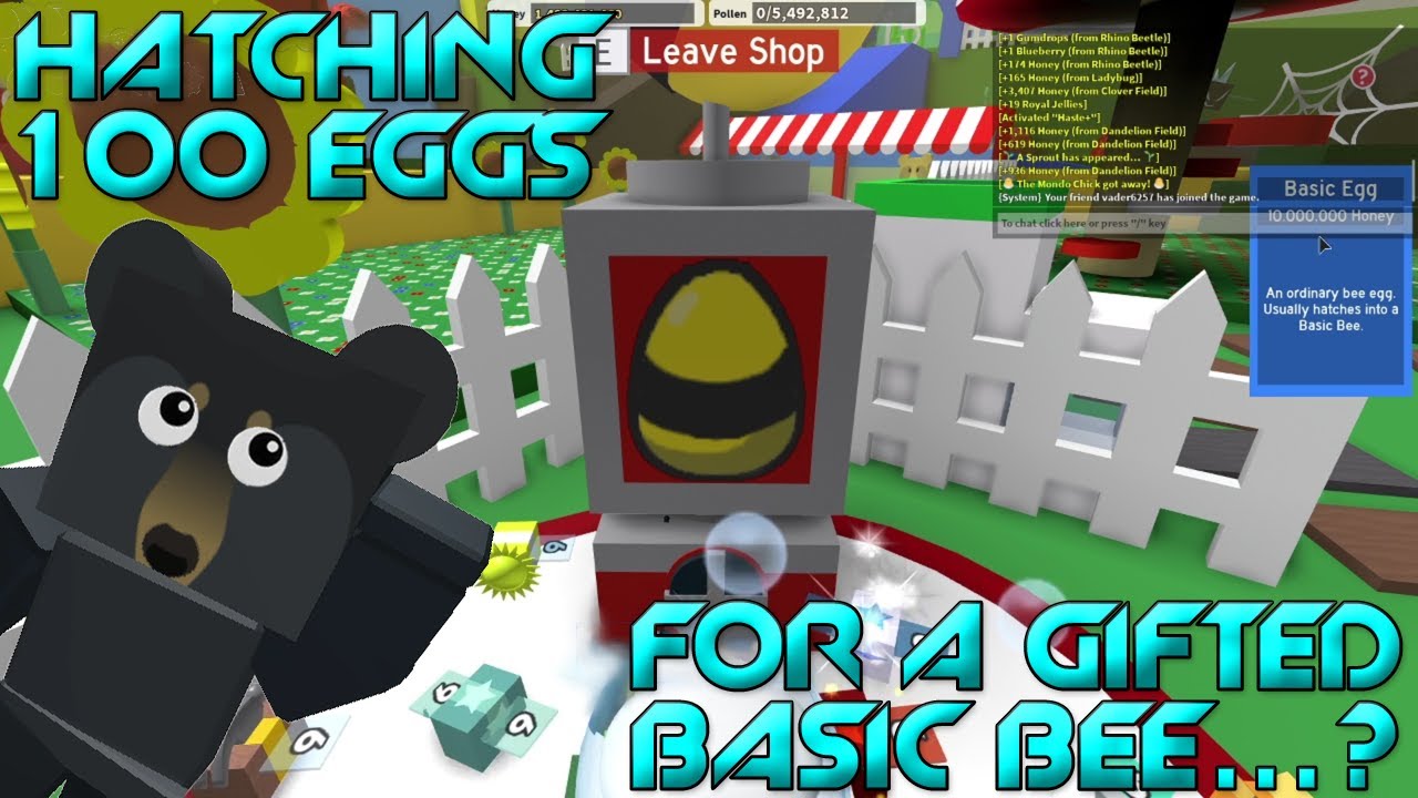 Basic Bee And Basic Gifted Bee from Basic Egg : r/BeeSwarmSimulator