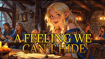 A Feeling We Cant Hide | Lyrics Video | Medieval Tavern and D&D Song