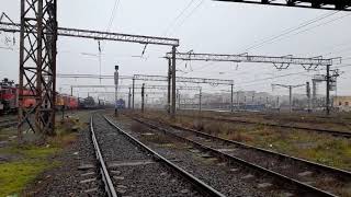 EA 40-0316-2 (AstraTransCarpatic) plecare din Gara Arad cu un tren de proba catre Arad