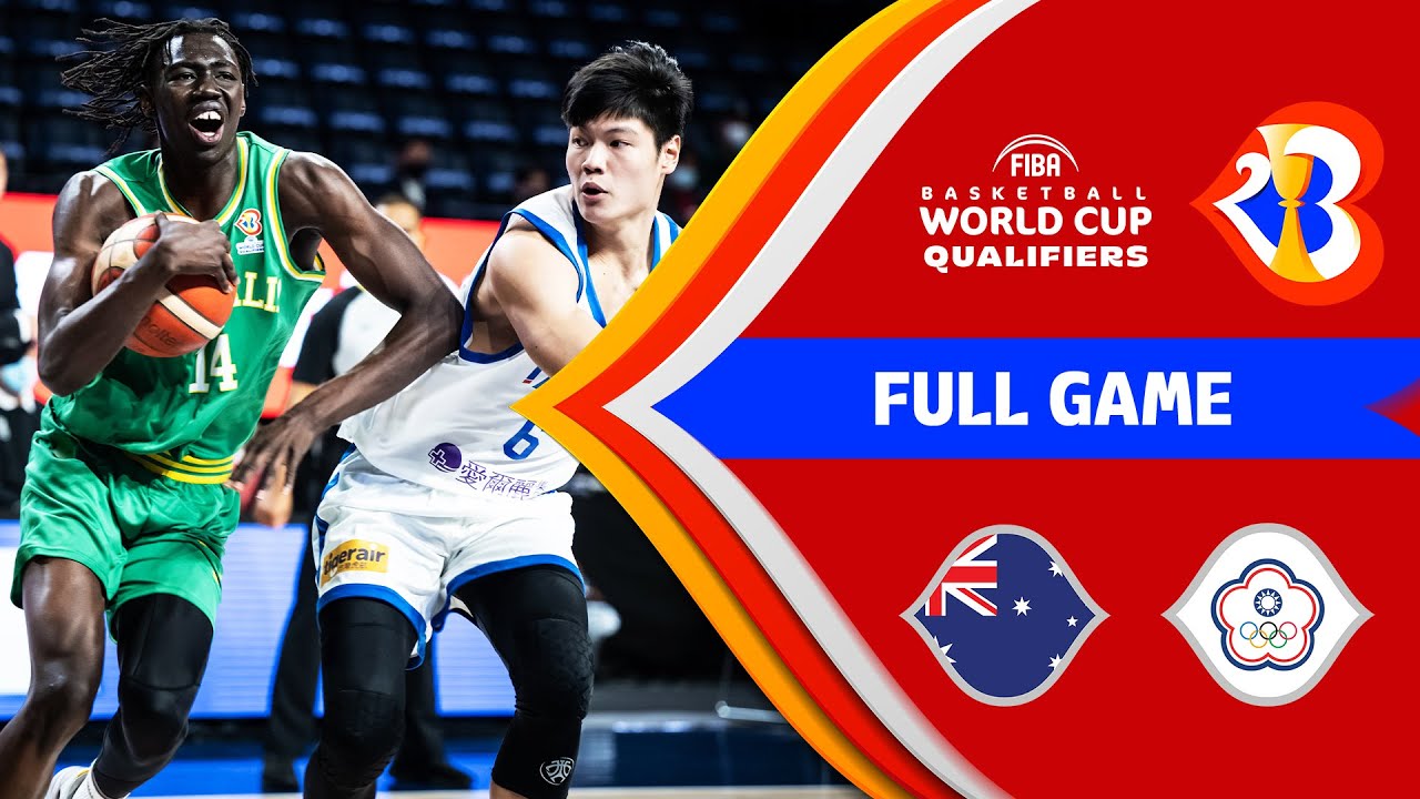 Australia v Chinese Taipei Full Game FIBA Basketball World Cup 2023