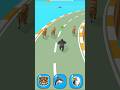 Tiger vs Dolphin vs Eagle - Who will win the race? #games #androidgameplay #shorts