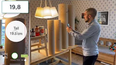 Evaluation of the Lidar sensor in iPhone 12 pro