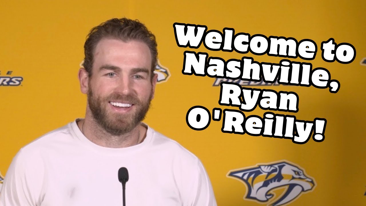 Nashville Predators' Ryan O'Reilly molded by music, 50 siblings