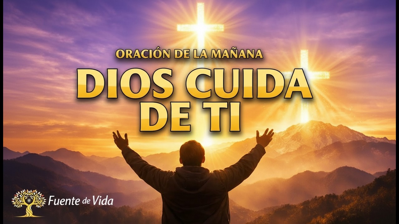 HOY Suelta la ANSIEDAD y Recibe PAZ | Oración de la MAÑANA (1Pe 5:7)