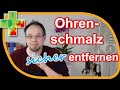 Ohrenschmalz sicher und schonend entfernen