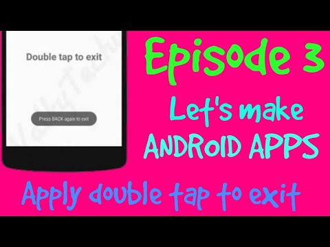 #3: how to implement double tap to exit in sketchware, logic explained (malayalam) :EPISODE 3