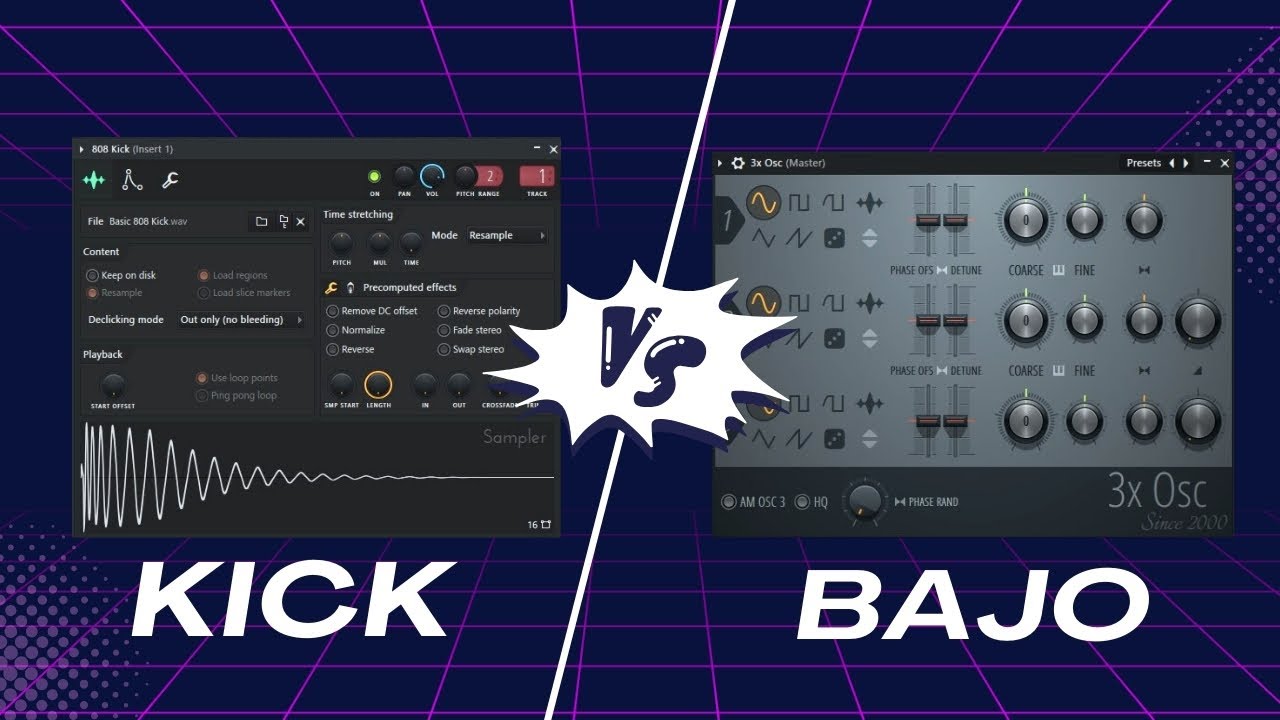 Cómo mezclar KICK y BAJO con plugins nativos de FL STUDIO 🚀 ...