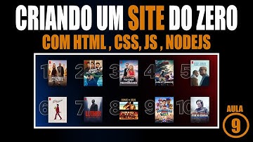 Criando um site de Filmes e Series do Zero com HTML , CSS, BOOTSTRAP, JAVASCRIPT E NODEJS