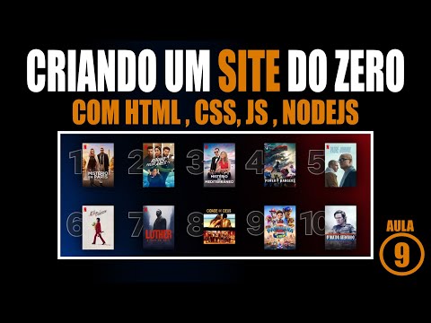 Creating a Movie and Series website from scratch with HTML, CSS, BOOTSTRAP, JAVASCRIPT and NODEJS