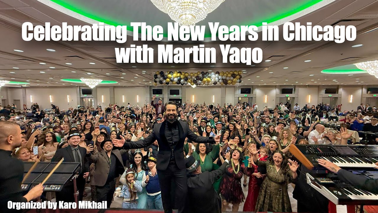 Celebrating The New Years Party 2026 With Martin Yaqo in Chicago Part 1
