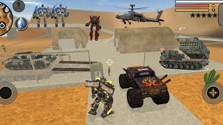 Vegas Crime Simulator (Transformer With Monster Truck) Truck Machine Gun - Android Gameplay HD screenshot 4