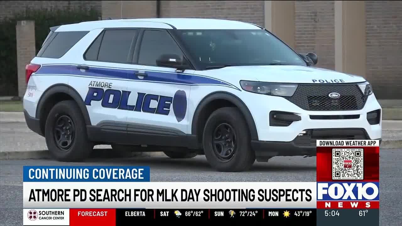 Atmore police search for two suspects in gang-related shooting - YouTube