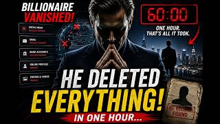 The Missing Billionaire Who Deleted His Entire Digital Identity In One Single Hour