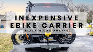 Ariel Rider Grizzly V3 / Black Widow AMC400 hitch carrier