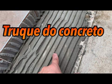Vídeo: Posso colar concreto no concreto?