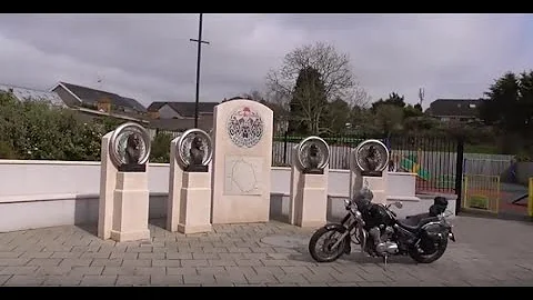 Dromara Destroyers Motorbike Racer Tribute Garden