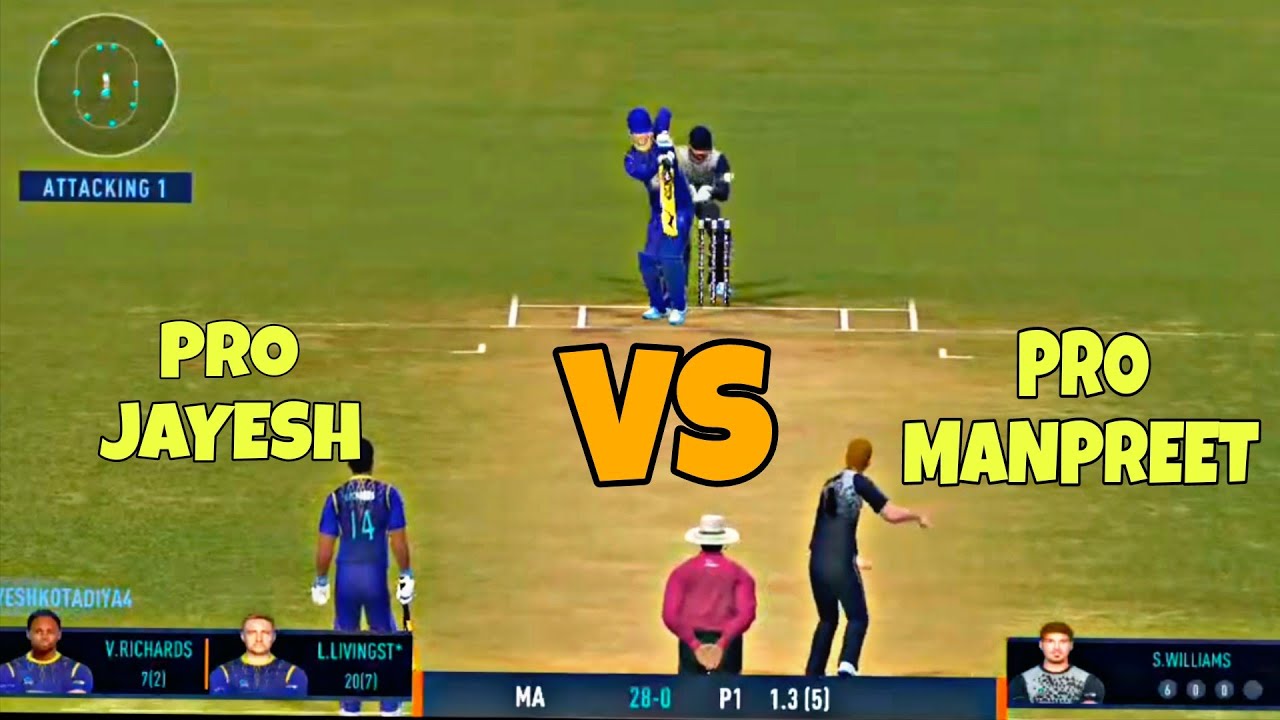 High Scoring Thriller Match Against Ultra Pro Opponent | Real Cricket ...