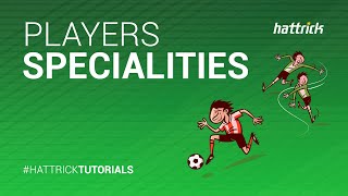 Players - Specialities (Hattrick Tutorial) screenshot 4
