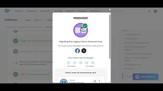 Migrating from Legacy Chat to Enhanced Chat in Trailhead Salesforce 2025!