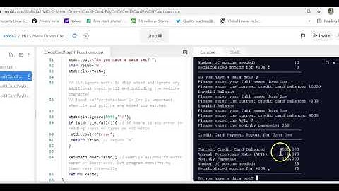 P 360 MO 1 How to do Assignment 1 using the template