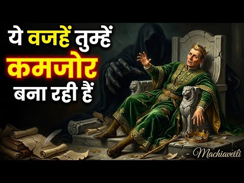 तुम्हें कमजोर बनाने वाली 3 खतरनाक आदतें | Machiavelli Mindset