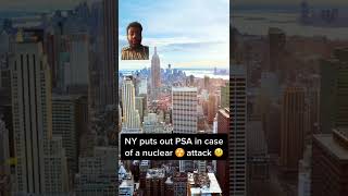 New York City releases nuclear attack preparedness PSA