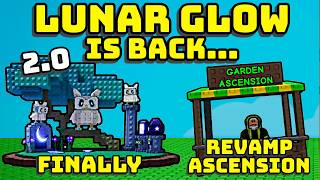 🌙 LUNAR GLOW 2.0 IS COMING!?! + REVAMPED GARDEN ASCENSION - NEW LEAKS IN GROW A GARDEN