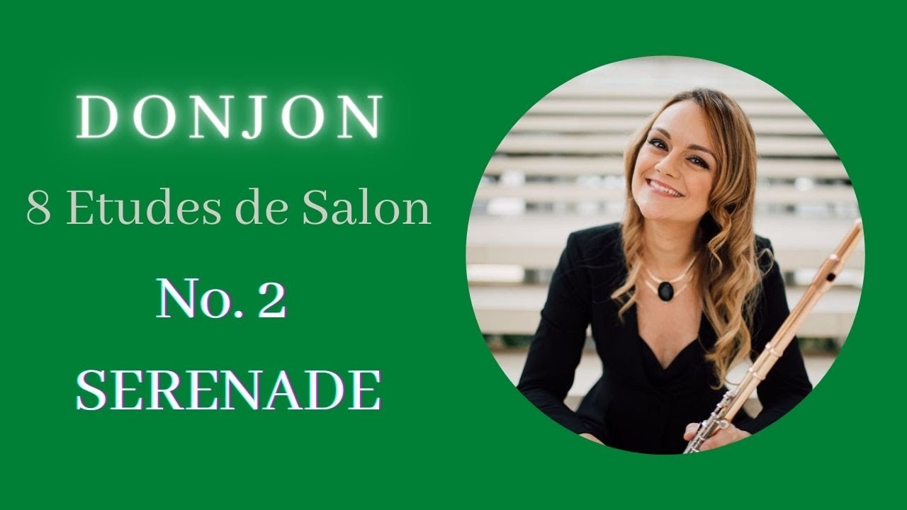 Johannes Donjon Etudes de Salon No.2 "Serenade" YouTube
