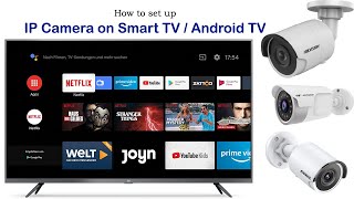 How to set up IP Camera on Smart TV or Android TV without any device - IP Camera Setup screenshot 5