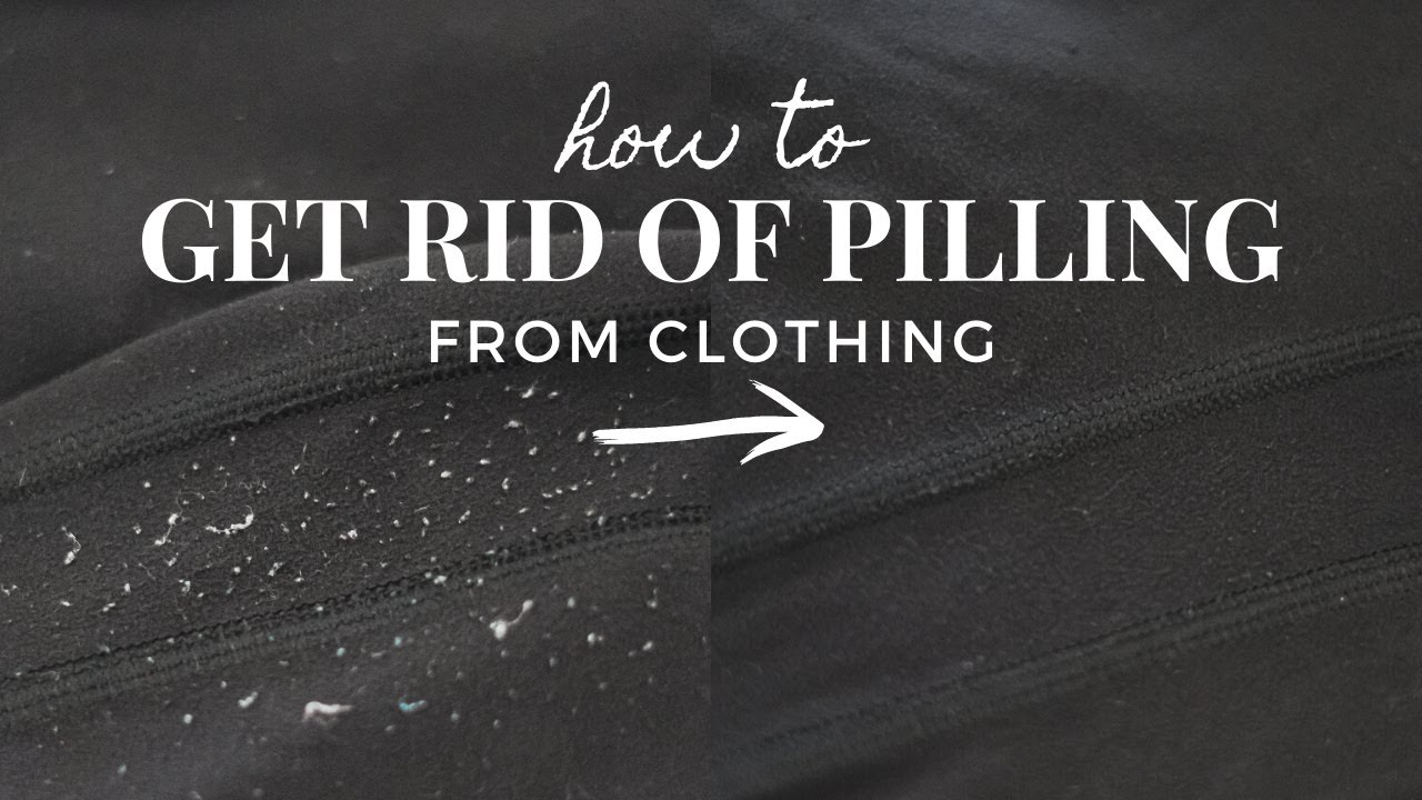 How To Get Rid Of Pilling From Clothing | Lululemon Leggings Fix