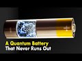 A Quantum Battery That Never Runs Out
