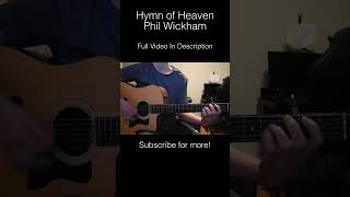 An easy play-through on how to play Hymn of Heaven on acoustic! #shorts #acoustic #guitar #tutorial