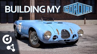 Building my Gordini T23S in Automation and driving it in BeamNG