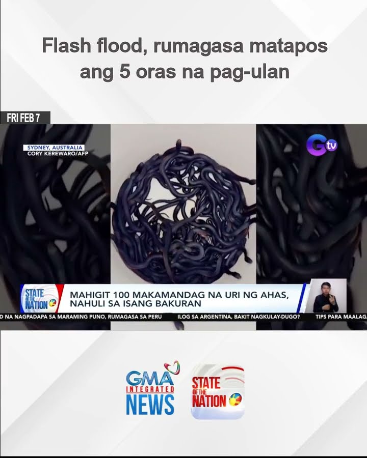 Flash flood, rumagasa matapos ang 5 oras na pag-ulan | SONA