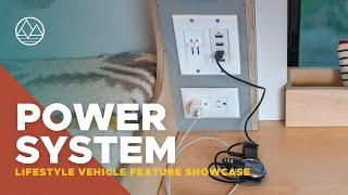 Lifestyle Vehicle Tour | Essential Power System | Dave & Matt Vans