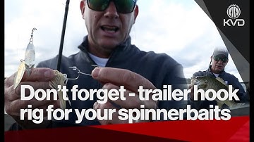 Spinnerbait Secrets: Why You Should Always Use a Trailer Hook! - with KVD