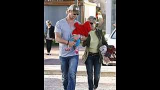 Chris Hemsworth and  Elsa Pataky - First year with the child (India Rose)