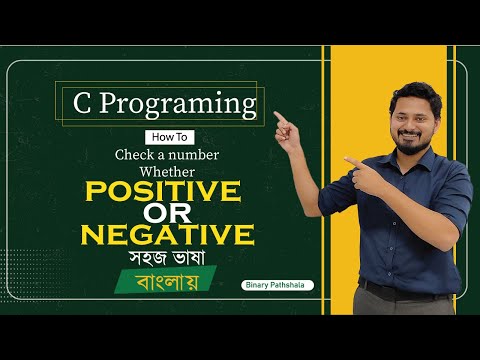 C Programming 2022: Check the number wether its positive or negative