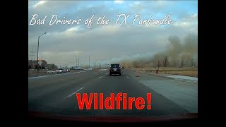 Northwest Amarillo Wildfire - 3/18/2018