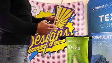 Expolinc Pop Up Stand Screen Holder from Printdesigns