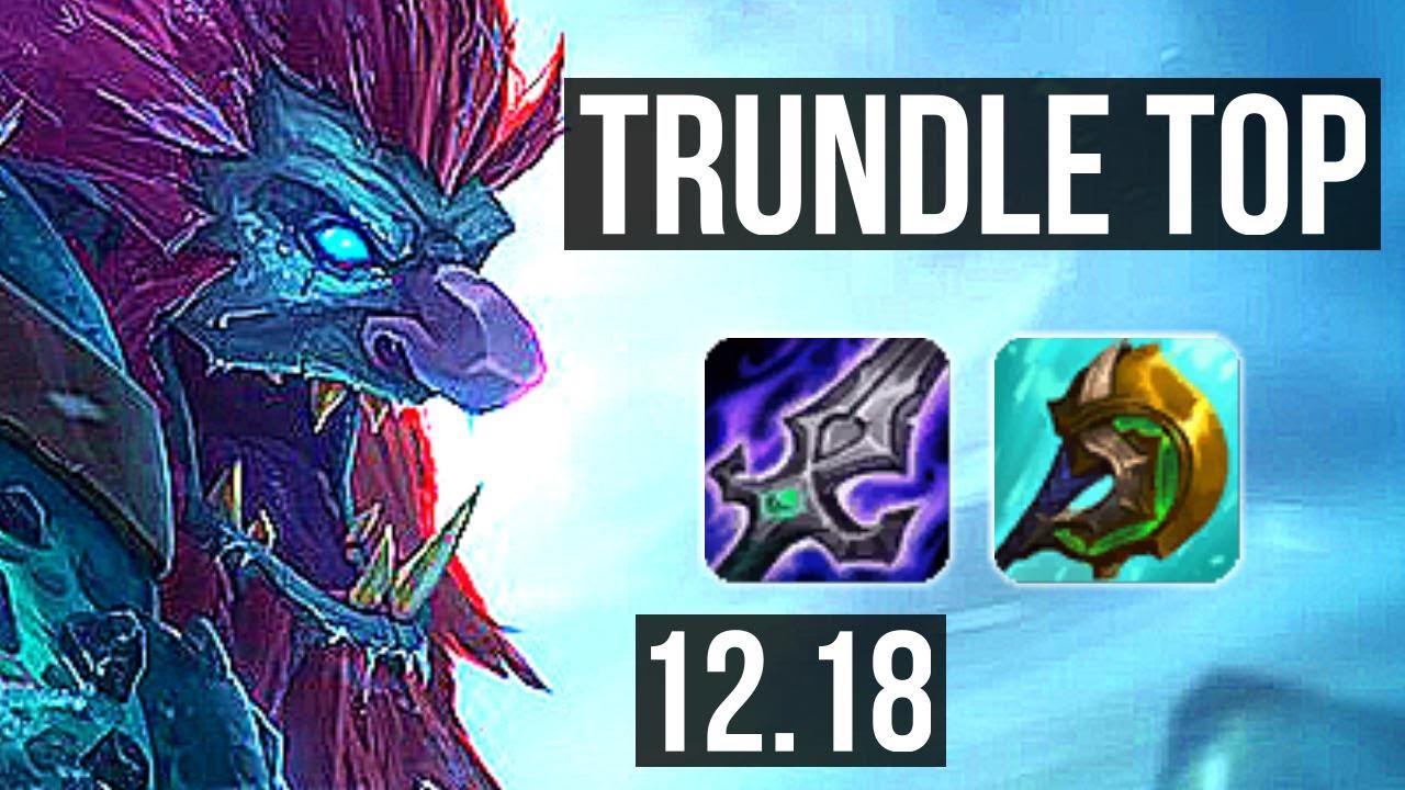 TRUNDLE vs MORDE (TOP) 7 solo kills, 8/1/3, 700+ games, 1.3M mastery