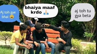 fake gun prank || ( in public unique style in india )  prank by just_ rdx_prank