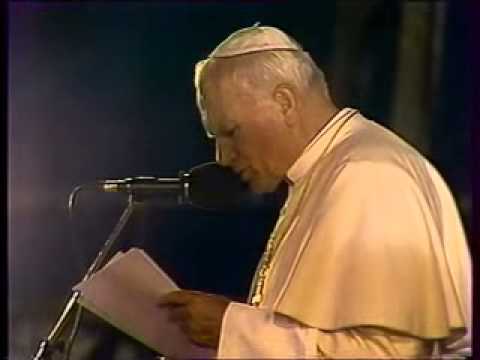 II. János Pál a magyar ifjúsághoz (1991)