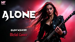 Alone – Alan Walker - Metal Guitar Cover | Instrumental