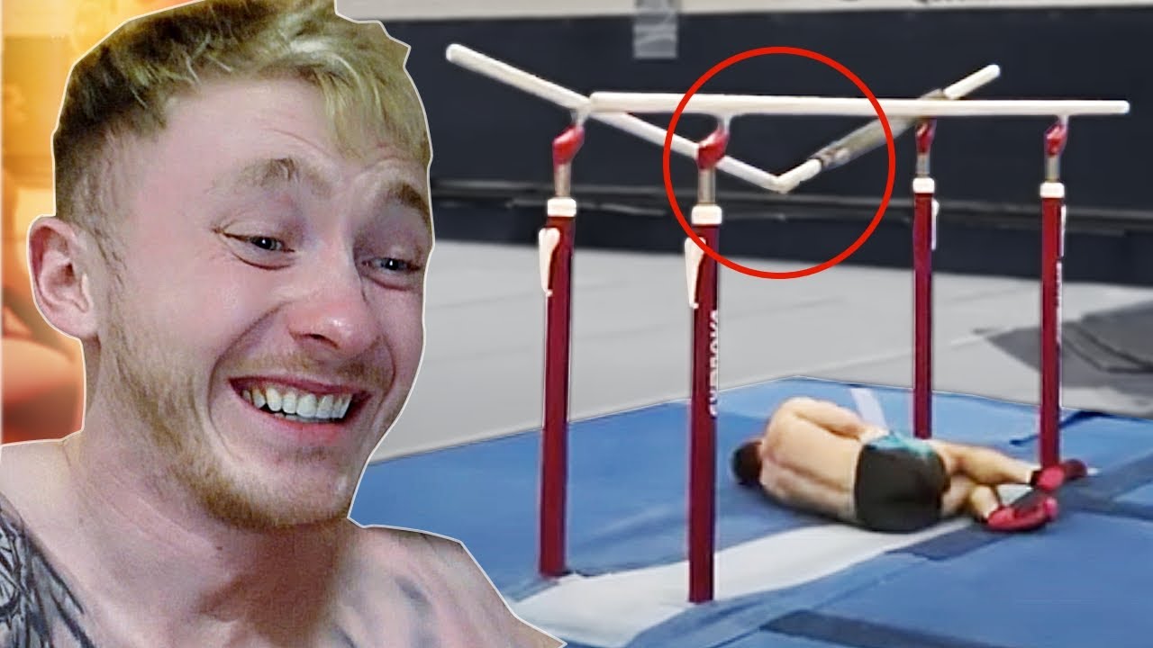 TRY NOT TO LAUGH! 'The Worst Gymnastics Fails'