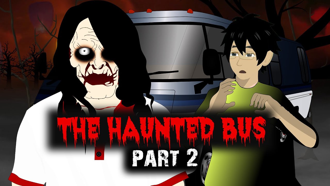 The Haunted Bus 2 Horror stories in Hindi Animated | Best Cartoon Horror  Movies - YouTube
